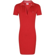 Robe Moulante  Ref 55929 Rouge