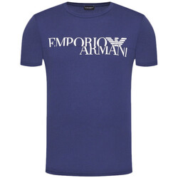 Vêtements Homme T-shirts & Polos Ea7 Emporio button-up ARMANI Loungewear Bleu