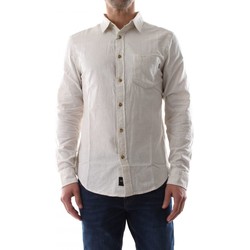 Vêtements Homme Chemises manches longues Dockers A1114 0025 - SLIM ORIGINAL-EGRET Beige