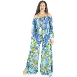 Vêtements Femme Combinaisons / Salopettes Isla Bonita By Sigris Mono Bleu