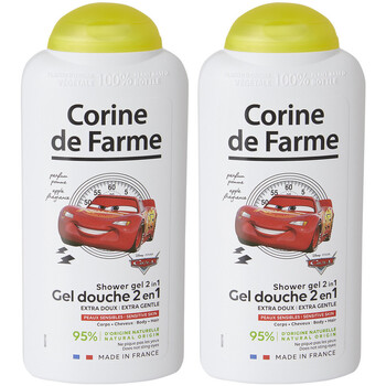 Beauté Produits bains Corine De Farme Lot de 2 Gel douche 2en1 Extra Doux Corps & Cheveu Autres
