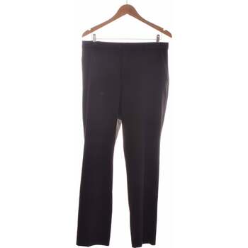 Vêtements Femme Pantalons Uniqlo pantalon droit femme  40 - T3 - L Noir Noir