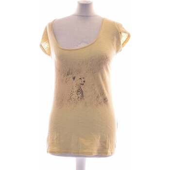 Vêtements Femme T-shirts & Polos Monoprix 34 - T0 - XS Beige