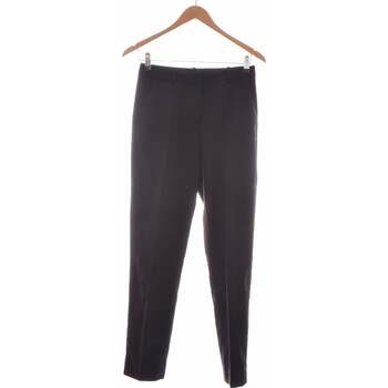 Vêtements Femme Pantalons H&M pantalon droit femme  34 - T0 - XS Noir Noir