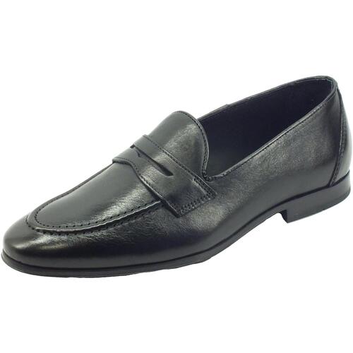 Chaussures Homme Mocassins Franzini 80070 Montecchi Mode Noir