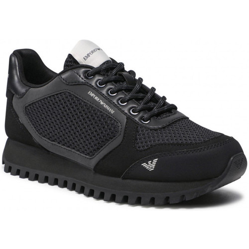 Chaussures Homme Baskets mode Emporio Armani SNEAKER X4X556XM997 Noir