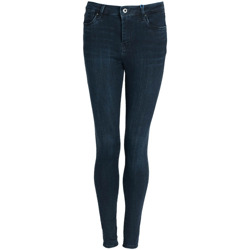 Vêtements Femme Pantalons 5 poches Pepe Straight jeans PL202285VW20 | Dion Bleu