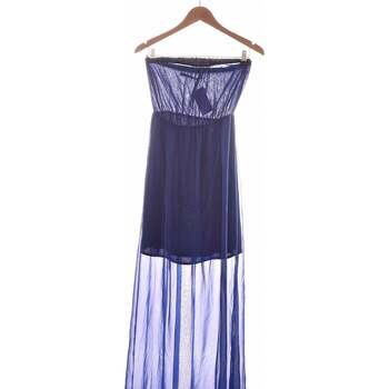 Vêtements Femme Robes longues Zara robe longue  34 - T0 - XS Bleu Bleu