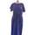 Vêtements Femme Robes Weill robe mi-longue  40 - T3 - L Bleu Bleu