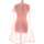 Vêtements Femme Tour de poitrine robe courte  34 - T0 - XS Rose Rose