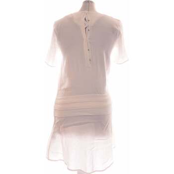 Bérénice robe courte  36 - T1 - S Blanc Blanc