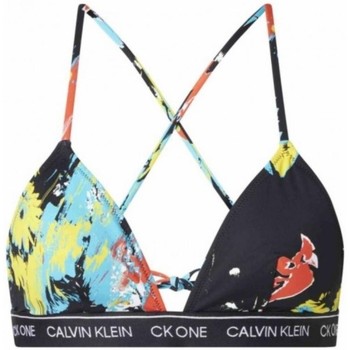 Vêtements Femme Maillots / Shorts de bain Calvin Klein Jeans Haut de maillot de bain  Ref 55529 Multicolore Multicolore