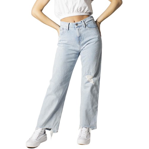 Vêtements Femme Jeans studded-logo slim Tommy Hilfiger DW0DW12359 Bleu