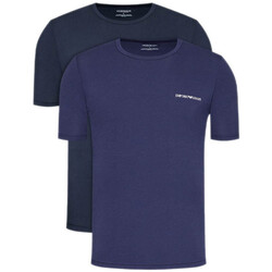Vêtements Homme T-shirts & Polos Ea7 Emporio Ceas ARMANI Lot de 2   LONGEWEAR Bleu