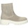 Chaussures Femme Boots Mustang Bottines Beige