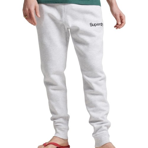 Vêtements Homme Pantalons de survêtement Superdry Classique Core Logo Blanc