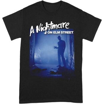 Vêtements T-shirts manches longues Nightmare On Elm Street  Noir