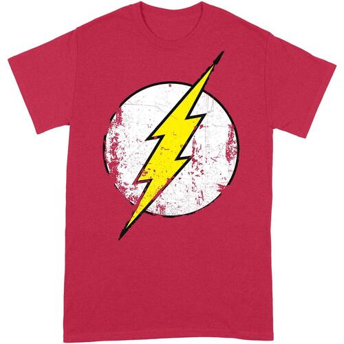 Vêtements T-shirts manches longues Flash BI126 Rouge