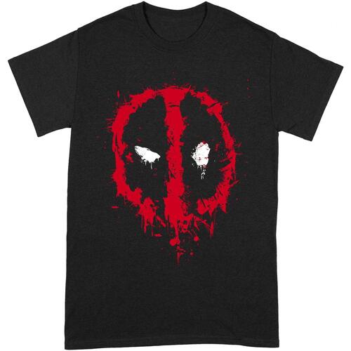Vêtements T-shirts manches longues Deadpool BI130 Noir