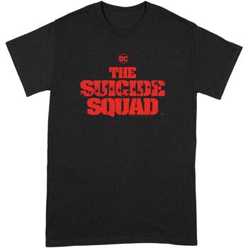 Vêtements T-shirts manches longues Suicide Squad  Noir