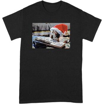 Vêtements T-shirts manches longues Gremlins BI185 Noir