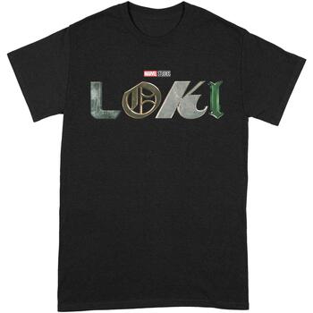 Vêtements T-shirts manches longues Loki BI188 Noir