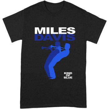 Vêtements T-shirts manches longues Miles Davis  Noir
