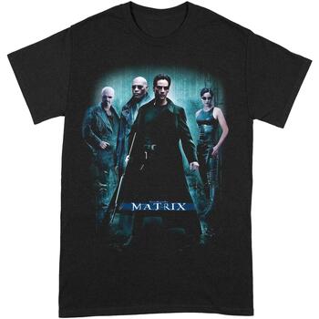 Vêtements T-shirts manches longues Matrix  Noir