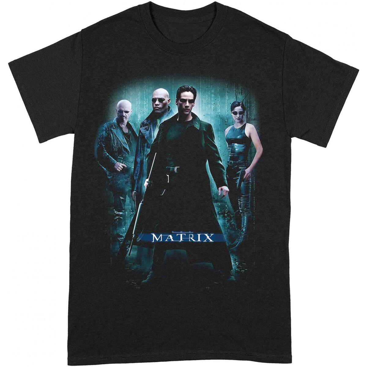 Vêtements T-shirts manches longues Matrix BI206 Noir