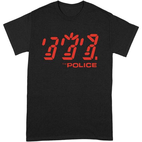 Vêtements T-shirts manches longues The Police BI214 Noir