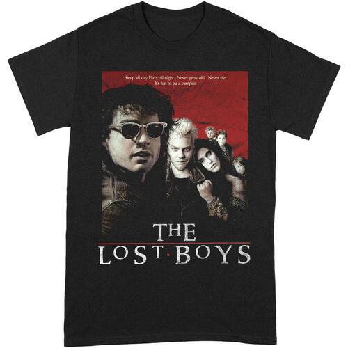 Vêtements Homme T-shirts manches longues The Lost Boys BI248 Noir