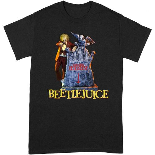 Vêtements T-shirts manches longues Beetlejuice  Multicolore