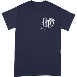 Vêtements T-shirts manches longues Harry Potter BI261 Bleu