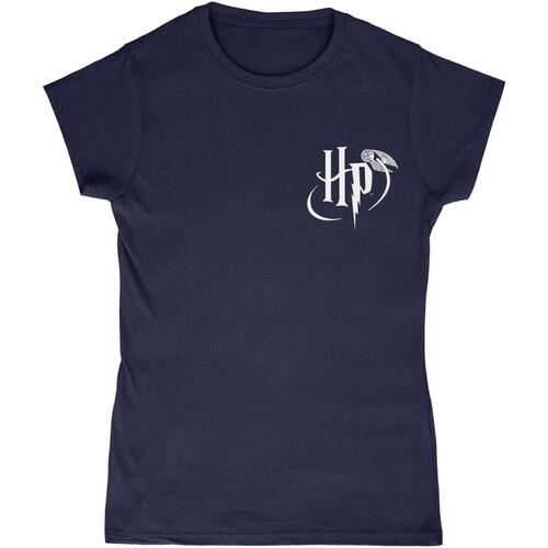 Vêtements Femme T-shirts manches longues Harry Potter BI263 Blanc