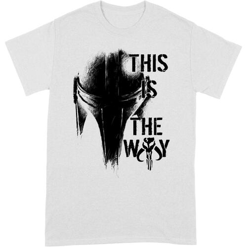 Vêtements Homme T-shirts manches longues Star Wars: The Mandalorian This Is The Way Noir