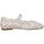 Chaussures Fille Ballerines / babies Papanatas 4006+4AE Blanc