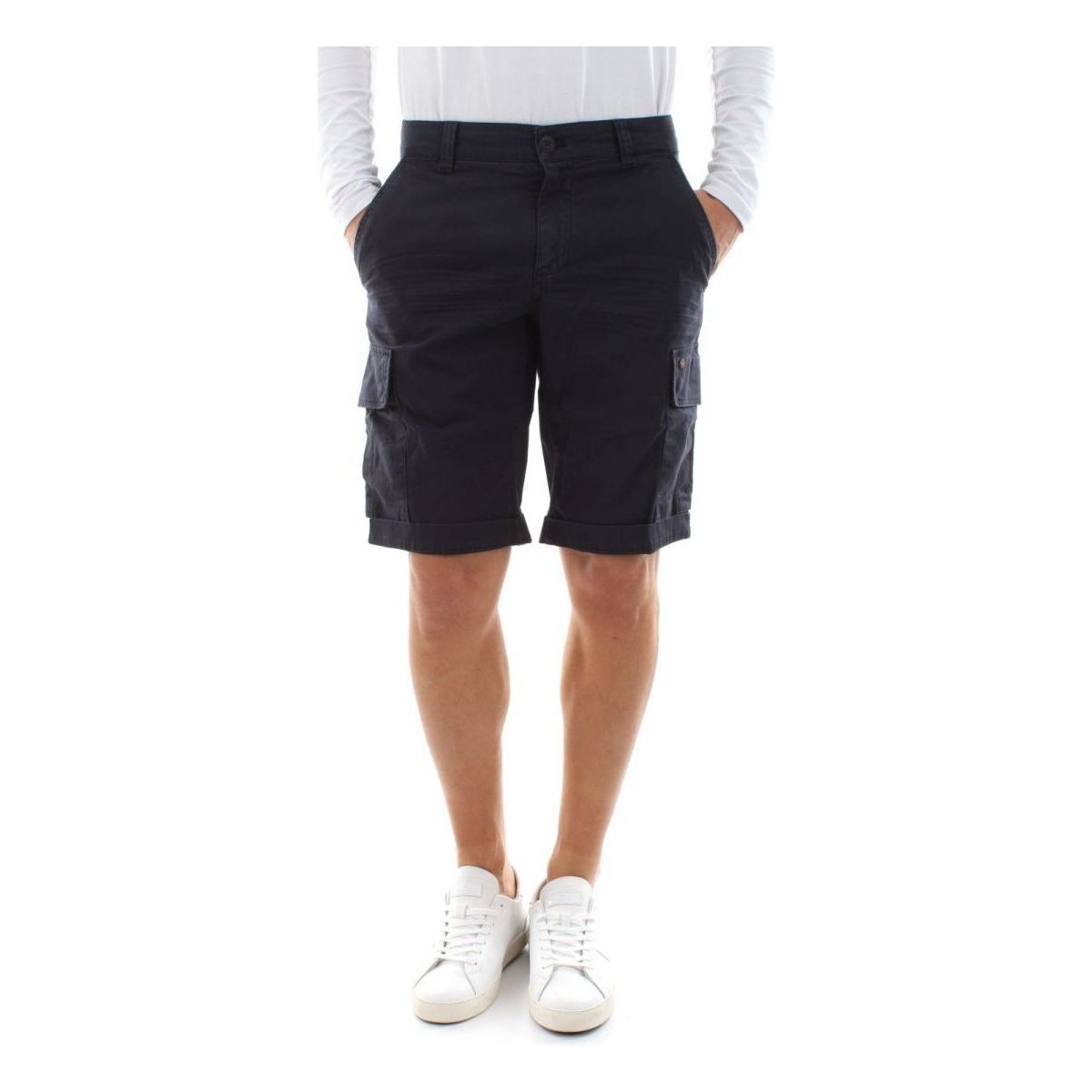 Vêtements Homme Shorts / Bermudas Mason's CHILE BERMUDA - 2BE22146-006 ME303 Bleu