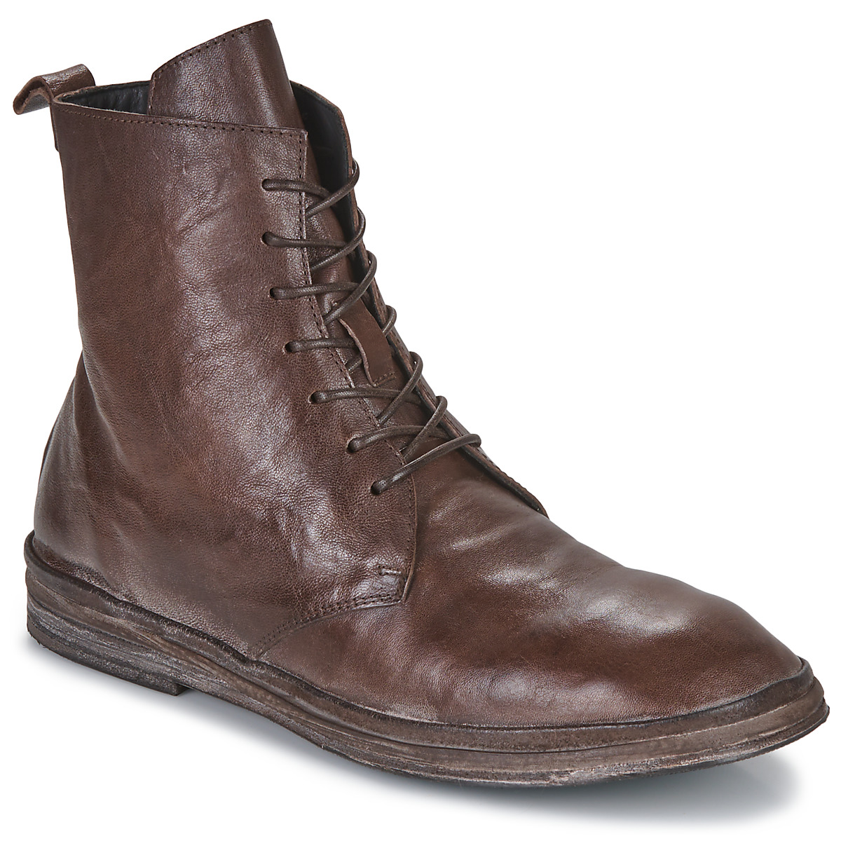 Chaussures Homme Boots Moma JOBS Marron