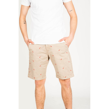 Vêtements Homme Rosso Shorts / Bermudas Pepe jeans PM800849 | Miles Short Icon Beige