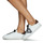 Chaussures Femme Sandales et Nu-pieds TENIS EFECTO PIEL GLITTER Blanc / Argenté