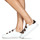 Chaussures Femme Confirmer mot de passe TENIS TIRAS EFECTO PIEL/S Blanc