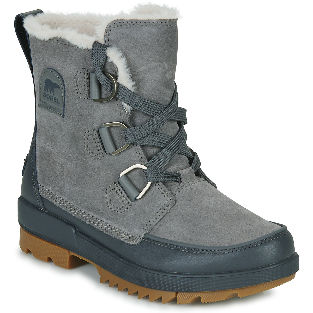 Chaussures Femme Boots Sorel at the footwear industrys shoe Oscars Gris