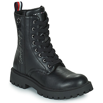 Chaussures Fille Boots Tommy Hilfiger  Noir