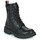 Chaussures Fille Boots Tommy Card Hilfiger  Noir