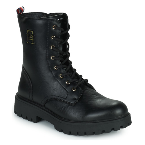 Chaussures Fille Boots Tommy Hilfiger  Noir
