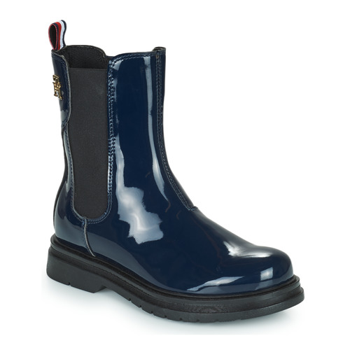 Chaussures Fille Boots ZFE Tommy Hilfiger  Noir