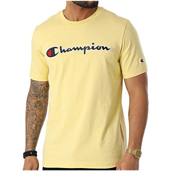 Vêtements Homme T-shirts & Polos Champion Tee-shirt Jaune