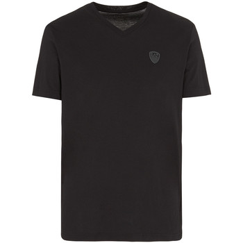 Vêtements Homme T-shirts & Polos Ea7 Emporio Armani LOGO Tee-shirt Noir