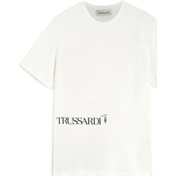 Vêtements Homme T-shirts manches courtes Trussardi 52T00596-1T005381 Blanc