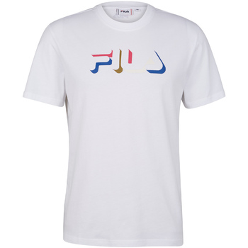 Vêtements Homme T-shirts manches courtes alongside Fila FAM0043 Blanc